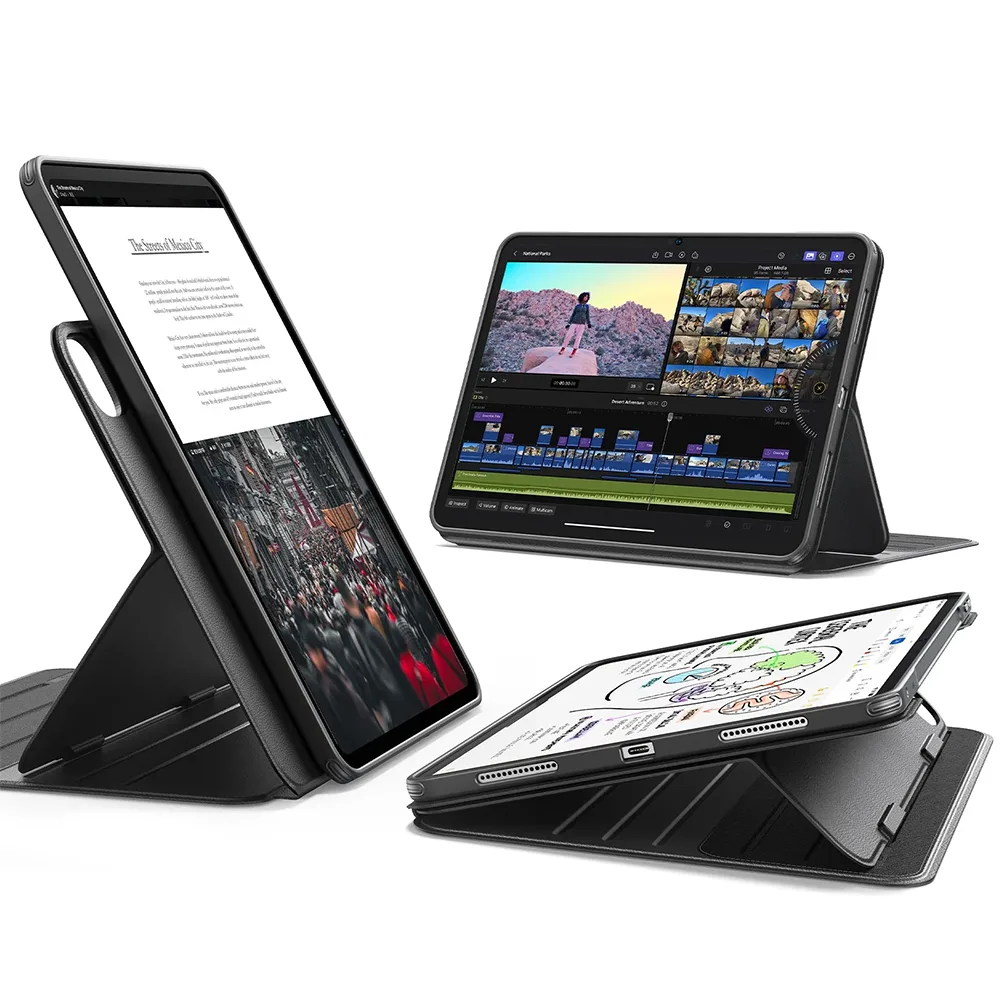 ESR รุ่น Shift Magnetic - เคส iPad Pro 13" (7th/2024) - สี Black 1 ESR รุ่น Shift Magnetic - เคส iPad Pro 13" (7th/2024) - สี Black