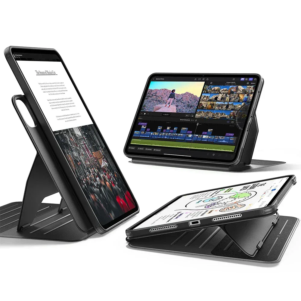 ESR รุ่น Shift Magnetic - เคส iPad Pro 11" (5th/2024) - สี Black 1 ESR รุ่น Shift Magnetic - เคส iPad Pro 11" (5th/2024) - สี Black
