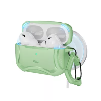 ESR รุ่น Cyber Armor Tough Case - เคส AirPods Pro 2/1 - สี Light Green