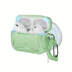 ESR รุ่น Cyber Armor Tough Case - เคส AirPods Pro 2/1 - สี Light Green