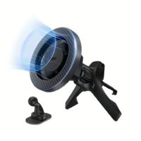 ESR รุ่น HaloLock Magnetic Car Phone Mount - แท่นยึดโทรศัพท์ในรถ - สี Black Carbon Fiber