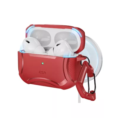 ESR รุ่น Cyber Armor Tough Case - เคส AirPods Pro 2/1 - สี Red