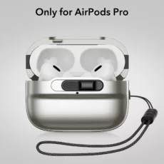 ESR รุ่น Pulse Magnetic Lock Case (HaloLock) - เคส AirPods Pro 2/1 - สี Titanium