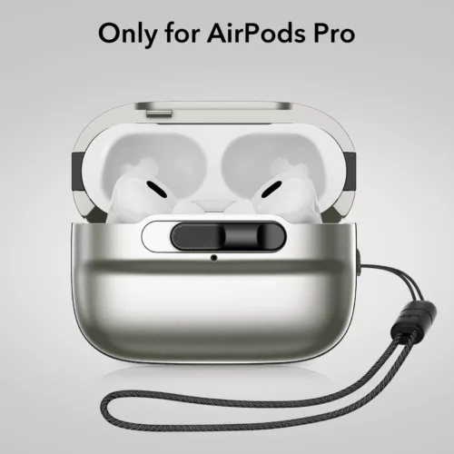 ESR รุ่น Pulse Magnetic Lock Case (HaloLock) - เคส AirPods Pro 2/1 - สี Titanium