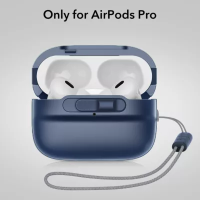 ESR รุ่น Pulse Magnetic Lock Case (HaloLock) - เคส AirPods Pro 2/1 - สี Black