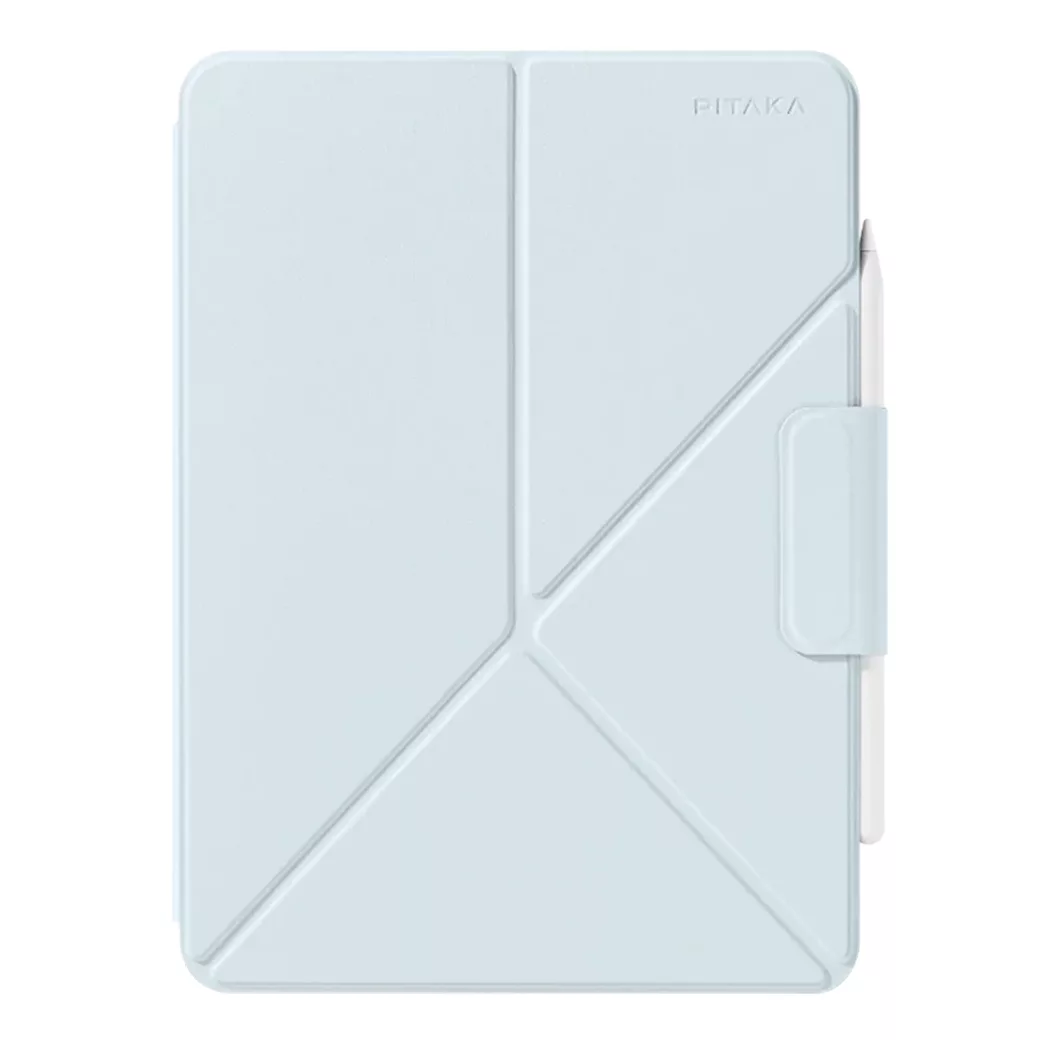 Pitaka รุ่น MagEZ Folio 2 - ฝาพับหน้าจอ iPad Pro 11" (5th/2024) - สี Light Blue