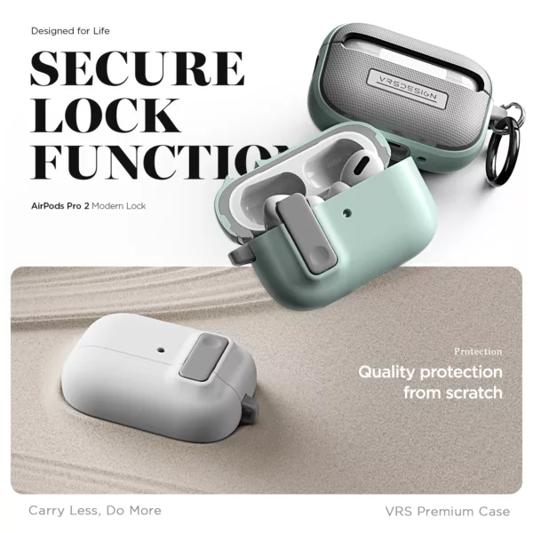VRS รุ่น Modern Lock - เคส Airpods Pro 2 - สี Cotton Blue