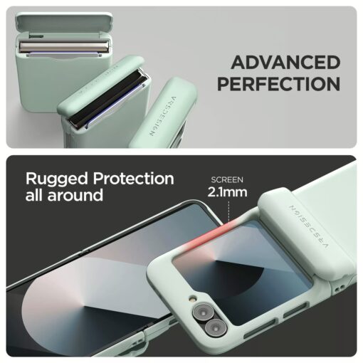 VRS รุ่น Terra Guard Modern Go - เคส Galaxy Z Flip 6 - สี Black - Image 8