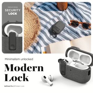 VRS รุ่น Modern Lock - เคส Airpods Pro 2 - สี Black