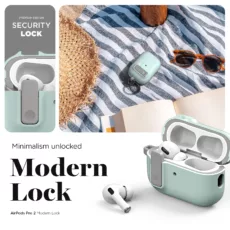 VRS รุ่น Modern Lock - เคส Airpods Pro 2 - สี Cotton Blue