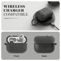 VRS รุ่น Modern Lock - เคส Airpods Pro 2 - สี Sand Stone Grey