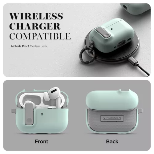 VRS รุ่น Modern Lock - เคส Airpods Pro 2 - สี Cotton Blue