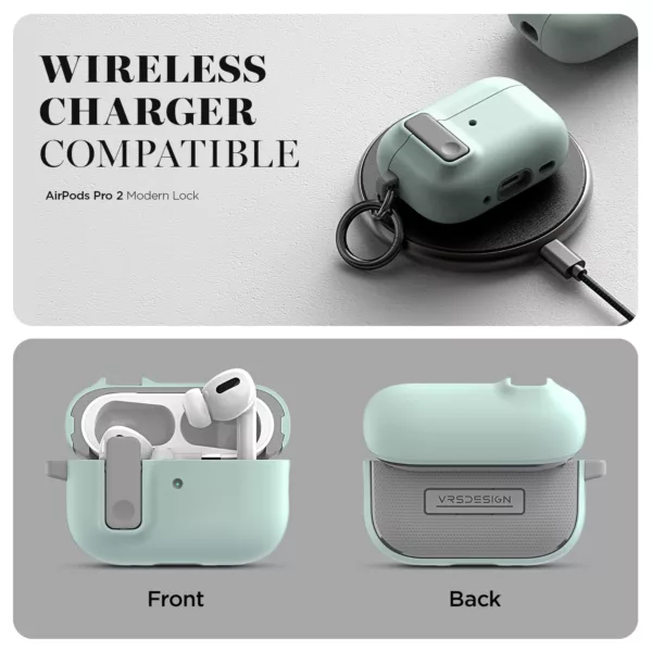 VRS รุ่น Modern Lock - เคส Airpods Pro 2 - สี Cotton Blue