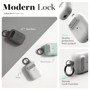 VRS รุ่น Modern Lock - เคส Airpods Pro 2 - สี White