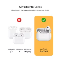 VRS รุ่น Modern Lock - เคส Airpods Pro 2 - สี Sand Stone Grey