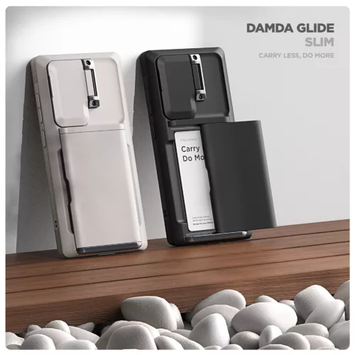 VRS รุ่น Damda Glide Modern - เคส Galaxy S24 Ultra - สี Black