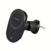 Pitaka รุ่น MagEZ Car Mount Pro 2 Qi2 - แท่นชาร์จไร้สายติดช่องแอร์ในรถ - สี Black