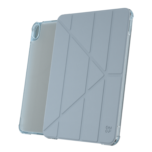 Zagg รุ่น Hampton - เคส iPad Air 11" (2025/2024), iPad Air 10.9" (5th/4th Gen) - สี Light Blue