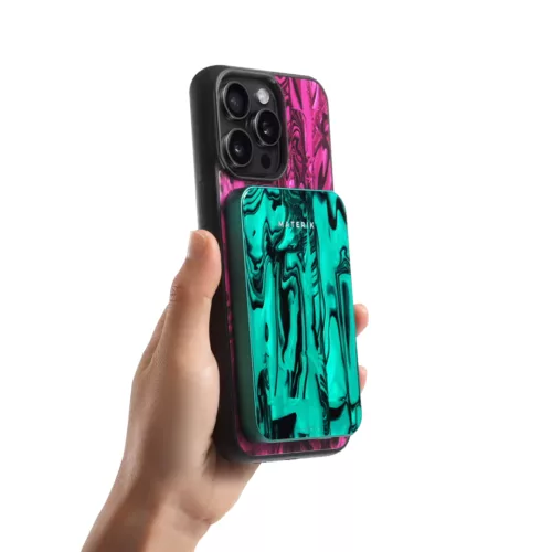 Materik รุ่น Luxury Personalized - เคส iPhone 15 Pro Max - สี Deep Blue