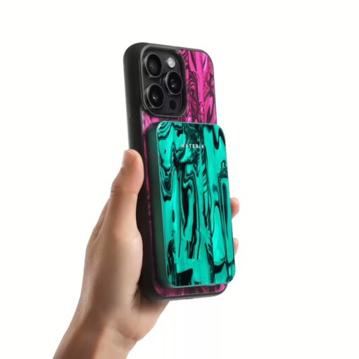 Materik รุ่น Luxury Personalized - เคส iPhone 15 Pro Max - สี Jellyfish Pink - Image 3