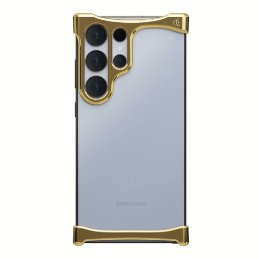 Arc รุ่น Pulse Aerospace Aluminum - เคส Galaxy S24 Ultra - สี Mirror Polish Gold - Image 2