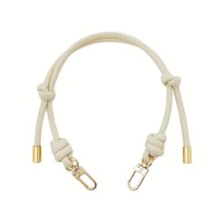 Custype รุ่น WristFit Adjustable Sponge Knot Wrist Style - เคส iPhone 15 Pro Max - สี Woven Case Beige