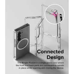 Ringke รุ่น Fusion Magnetic - เคส Galaxy Z Fold 6 - สี Clear