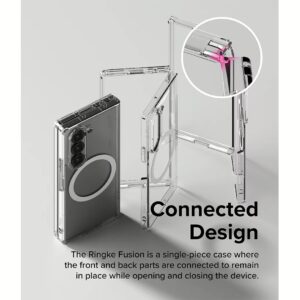 Ringke รุ่น Fusion Magnetic - เคส Galaxy Z Fold 6 - สี Clear