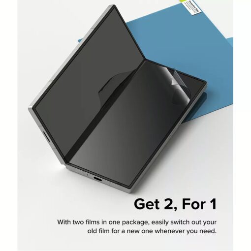 Ringke รุ่น Dual Easy Film - ฟิล์ม Galaxy Z Fold 6 (ฟิล์ม2แผ่น) - Image 10