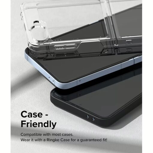 Ringke รุ่น Dual Easy Film - ฟิล์ม Galaxy Z Flip 6 (ฟิล์ม2แผ่น) - Image 7