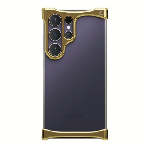 Arc รุ่น Pulse Aerospace Aluminum - เคส Galaxy S24 Ultra - สี Mirror Polish Gold - Image 7