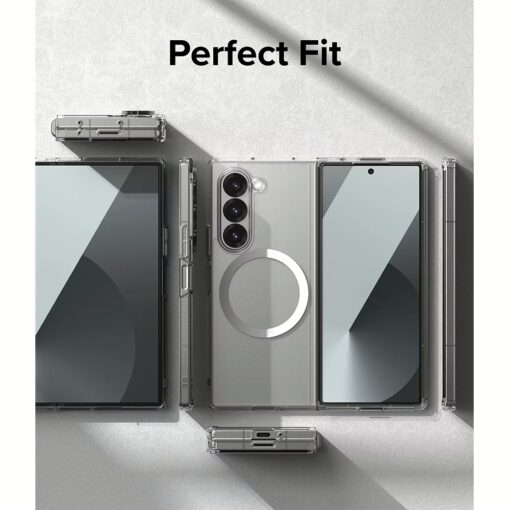 Ringke รุ่น Fusion Magnetic - เคส Galaxy Z Fold 6 - สี Clear - Image 10