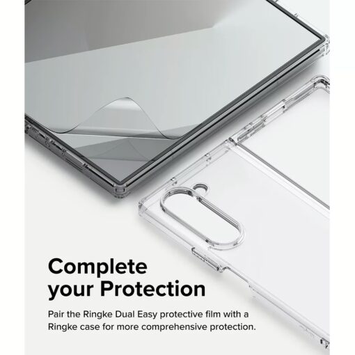 Ringke รุ่น Dual Easy Film - ฟิล์ม Galaxy Z Fold 6 (ฟิล์ม2แผ่น) - Image 11