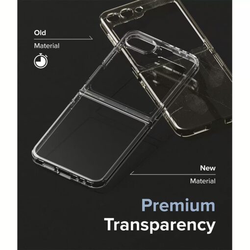 Ringke รุ่น Fusion - เคส Galaxy Z Flip 6 - สี Clear - Image 5
