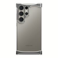 Arc รุ่น Pulse Aerospace Aluminum - เคส Galaxy S24 Ultra - สี Mirror Polish Silver