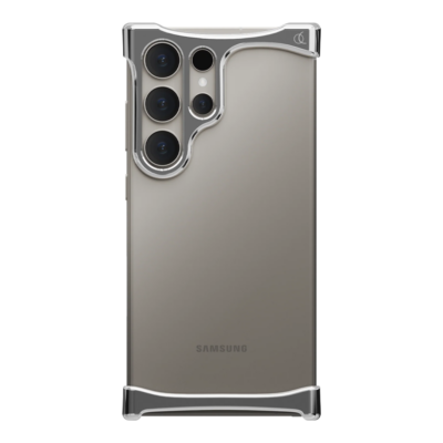 Arc รุ่น Pulse Aerospace Aluminum - เคส Galaxy S24 Ultra - สี Mirror Polish Silver