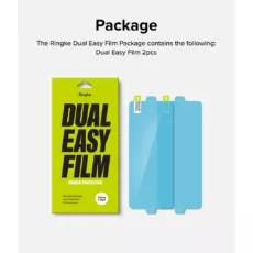 Ringke รุ่น Dual Easy Film - ฟิล์ม Galaxy Z Flip 6 (ฟิล์ม2แผ่น)
