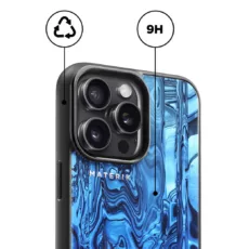 Materik รุ่น Luxury Personalized - เคส iPhone 15 Pro Max - สี Deep Blue