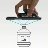 Pitaka รุ่น MagEZ Car Mount Pro 2 Qi2 - แท่นชาร์จไร้สายติดช่องแอร์ในรถ - สี Black