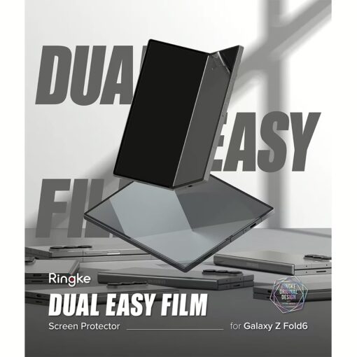 Ringke รุ่น Dual Easy Film - ฟิล์ม Galaxy Z Fold 6 (ฟิล์ม2แผ่น) - Image 2