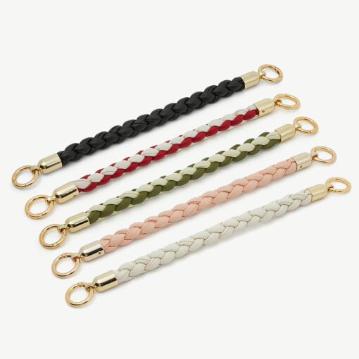 Custype รุ่น Double Ring Braided Phone Case Wrist Strap - สายคล้องข้อมือ - สี Black - Image 4