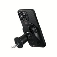 Pitaka รุ่น MagEZ Car Mount Pro 2 Qi2 - แท่นชาร์จไร้สายติดช่องแอร์ในรถ - สี Black