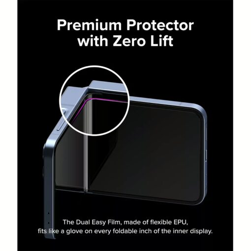 Ringke รุ่น Dual Easy Film - ฟิล์ม Galaxy Z Flip 6 (ฟิล์ม2แผ่น) - Image 14