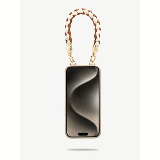 Custype รุ่น BraidTrend Bloom Stitching - เคส iPhone 15 Pro Max - สี Brown - Image 2