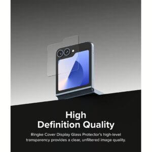 Ringke รุ่น Cover Display Protector Glass - ฟิล์มกระจก Galaxy Z Flip 6 (ฟิล์ม2แผ่น) 27 Ringke รุ่น Cover Display Protector Glass - ฟิล์มกระจก Galaxy Z Flip 6 (ฟิล์ม2แผ่น)