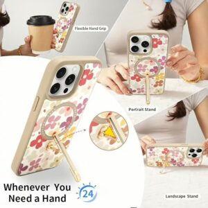 Custype รุ่น Progrip Magsafe iPhone Case with Printing - เคส iPhone 15 Pro Max - สี Colorful Flower 15 Custype รุ่น Progrip Magsafe iPhone Case with Printing - เคส iPhone 15 Pro Max - สี Colorful Flower