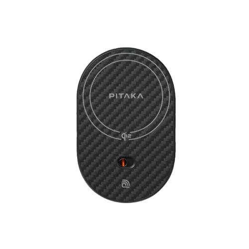 Pitaka รุ่น MagEZ Car Mount Pro 2 Qi2 - แท่นชาร์จไร้สายติดช่องแอร์ในรถ - สี Black