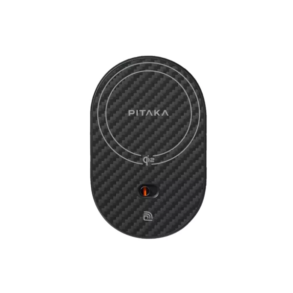 Pitaka รุ่น MagEZ Car Mount Pro 2 Qi2 - แท่นชาร์จไร้สายติดช่องแอร์ในรถ - สี Black