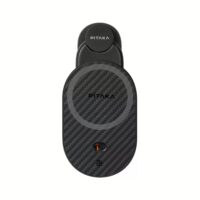 Pitaka รุ่น MagEZ Car Mount Pro 2 Qi2 - แท่นชาร์จไร้สายติดช่องแอร์ในรถ - สี Black