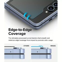 Ringke รุ่น Cover Display Protector Glass - ฟิล์มกระจก Galaxy Z Flip 6 (ฟิล์ม2แผ่น)